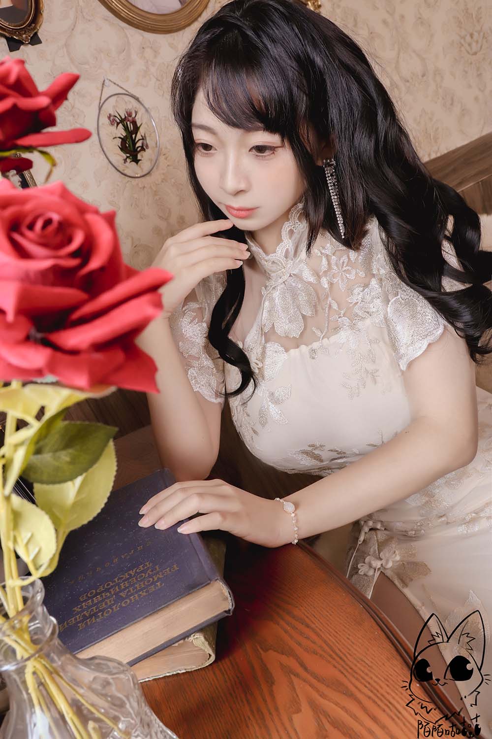 韶陌陌 – 日常旗袍 Cosplay-第2张