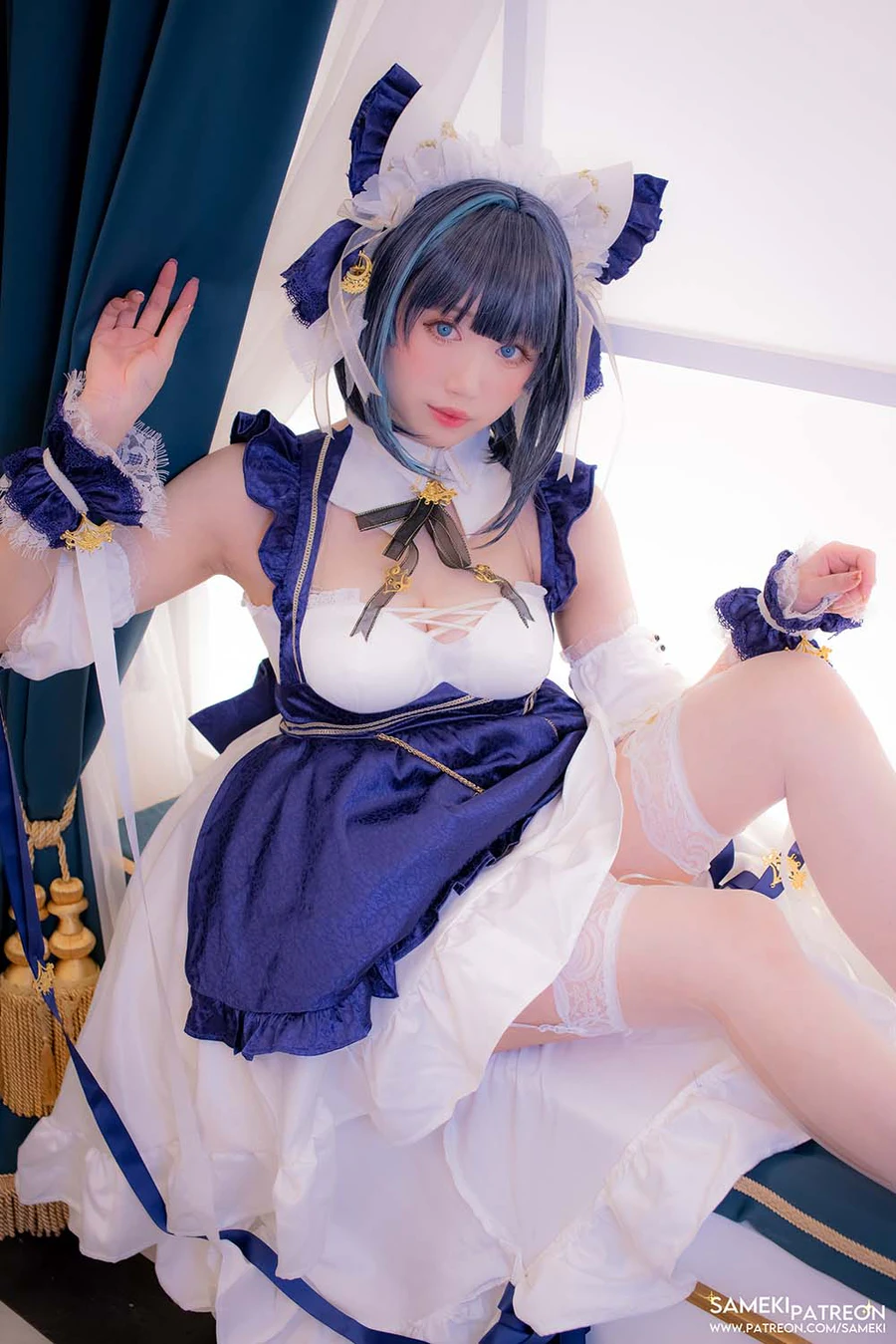 Sameki – 碧蓝航线 柴郡 Cosplay-第1张