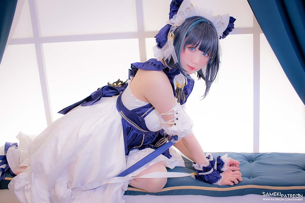Sameki – 碧蓝航线 柴郡 Cosplay-第2张