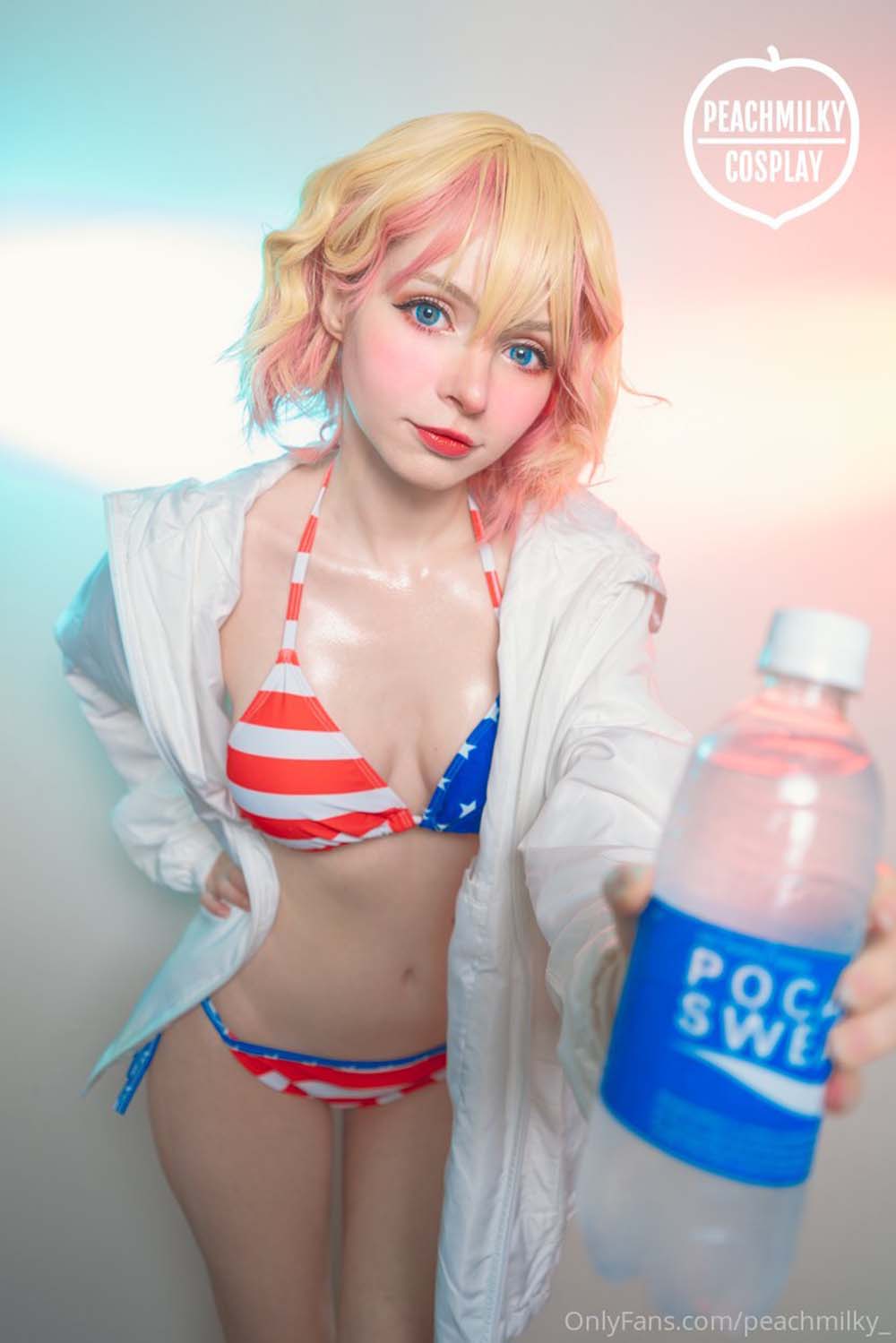 Peach milky – Nanami, Mami Rent-a-Girlfriend Cosplay-第1张