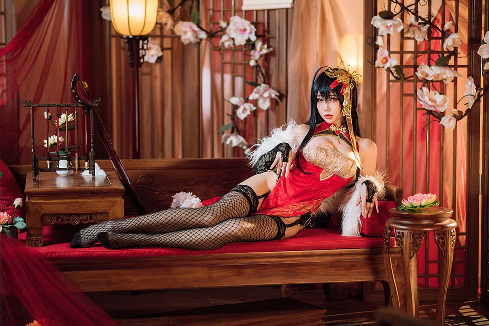 焖焖碳 – 大凤旗袍 Cosplay-第1张