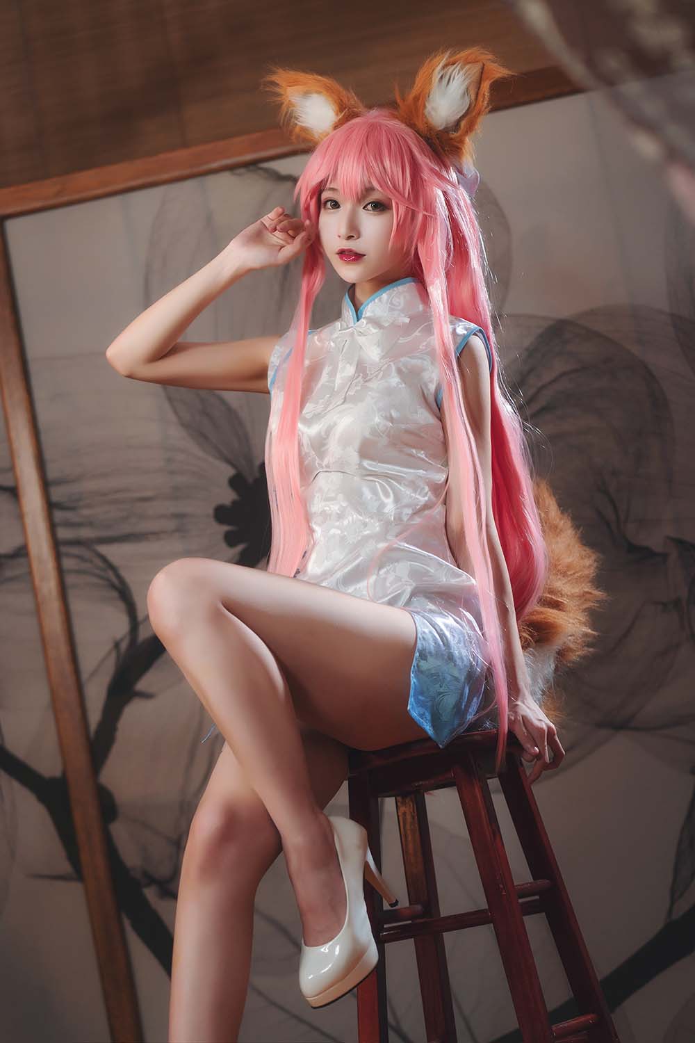w百合欧皇子w – 小玉 旗袍 Cosplay-第1张