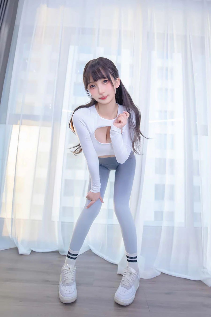 神楽板真冬 – 瑜伽少女 Cosplay-第1张