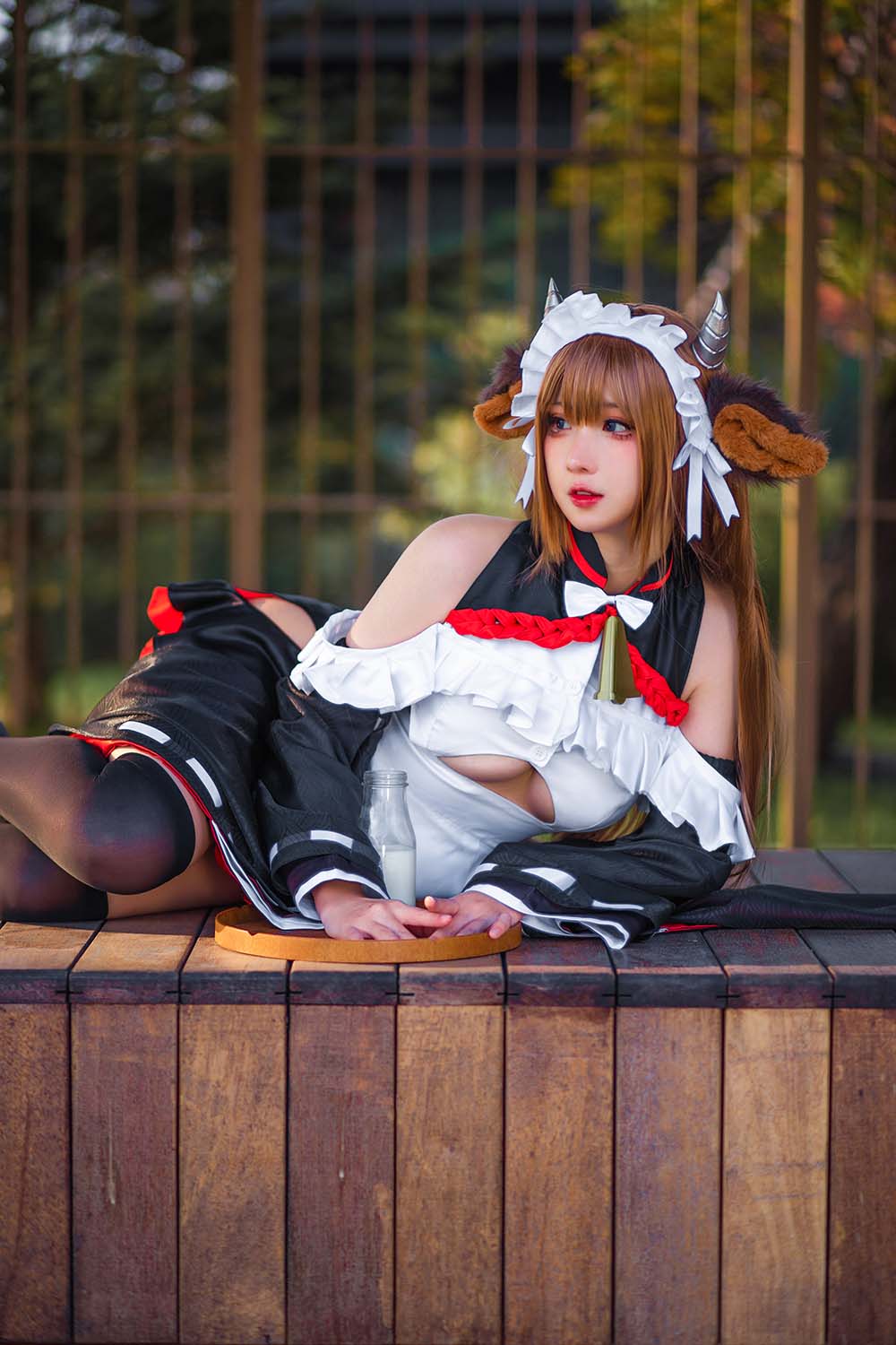 瓦斯塔亚小龙虾 – 樫野女仆 Cosplay-第1张