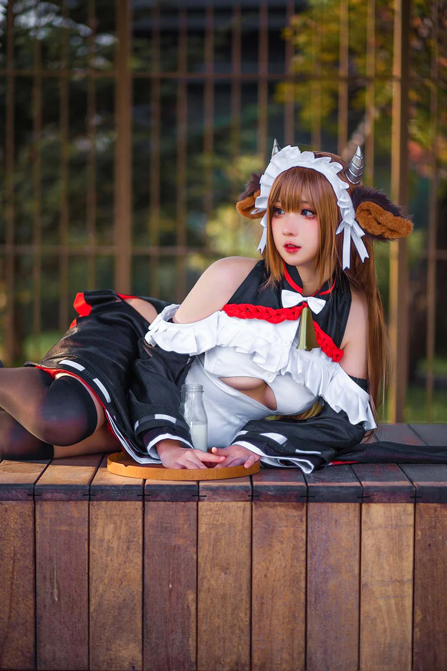 瓦斯塔亚小龙虾 – 樫野女仆 Cosplay-第1张