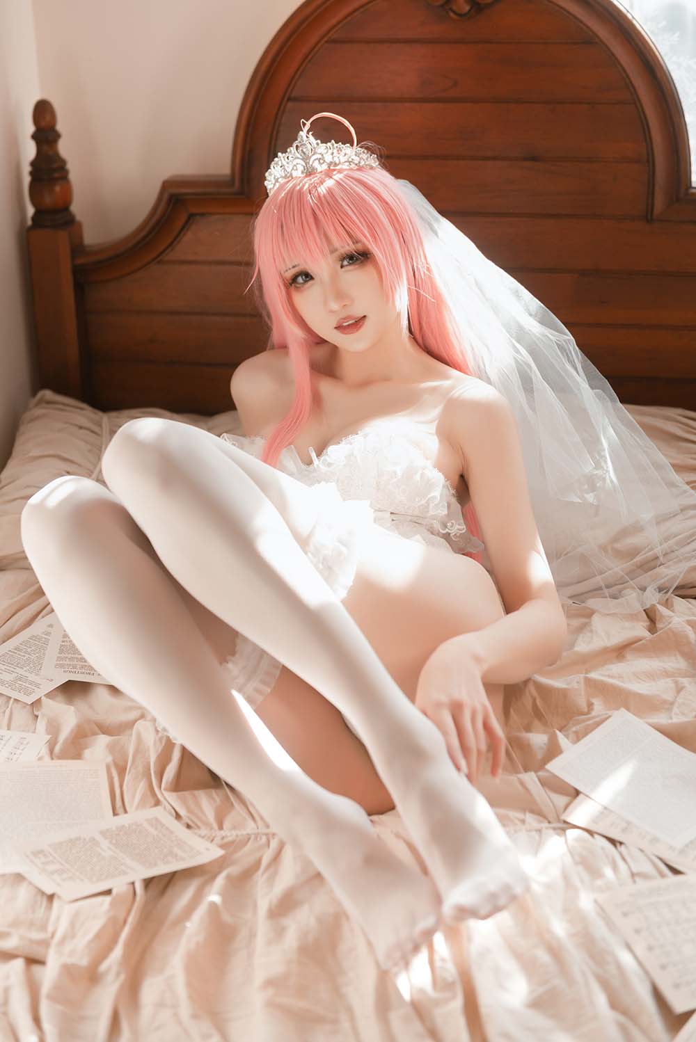 瓦斯塔亚小龙虾 – 花嫁 Cosplay-第1张
