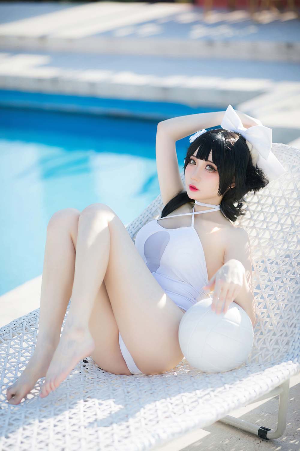 焖焖碳 – 高雄泳装 Cosplay-第1张