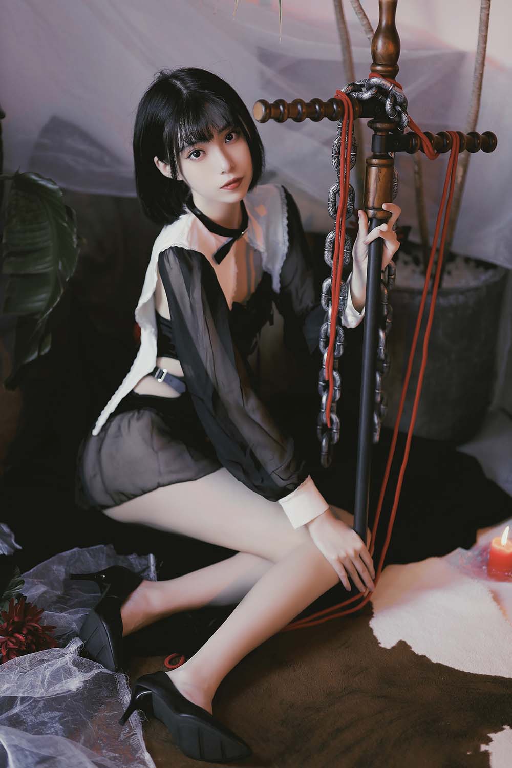 许岚(叁月life) – 修女创作 Cosplay-第1张