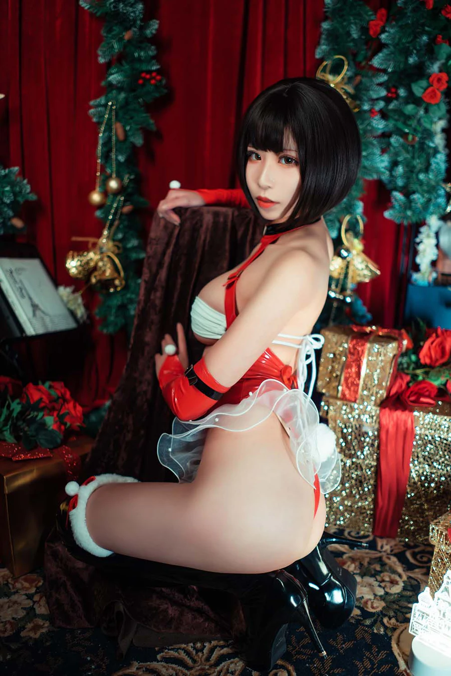 爱老师_PhD – 2019 圣诞 Cosplay-第1张
