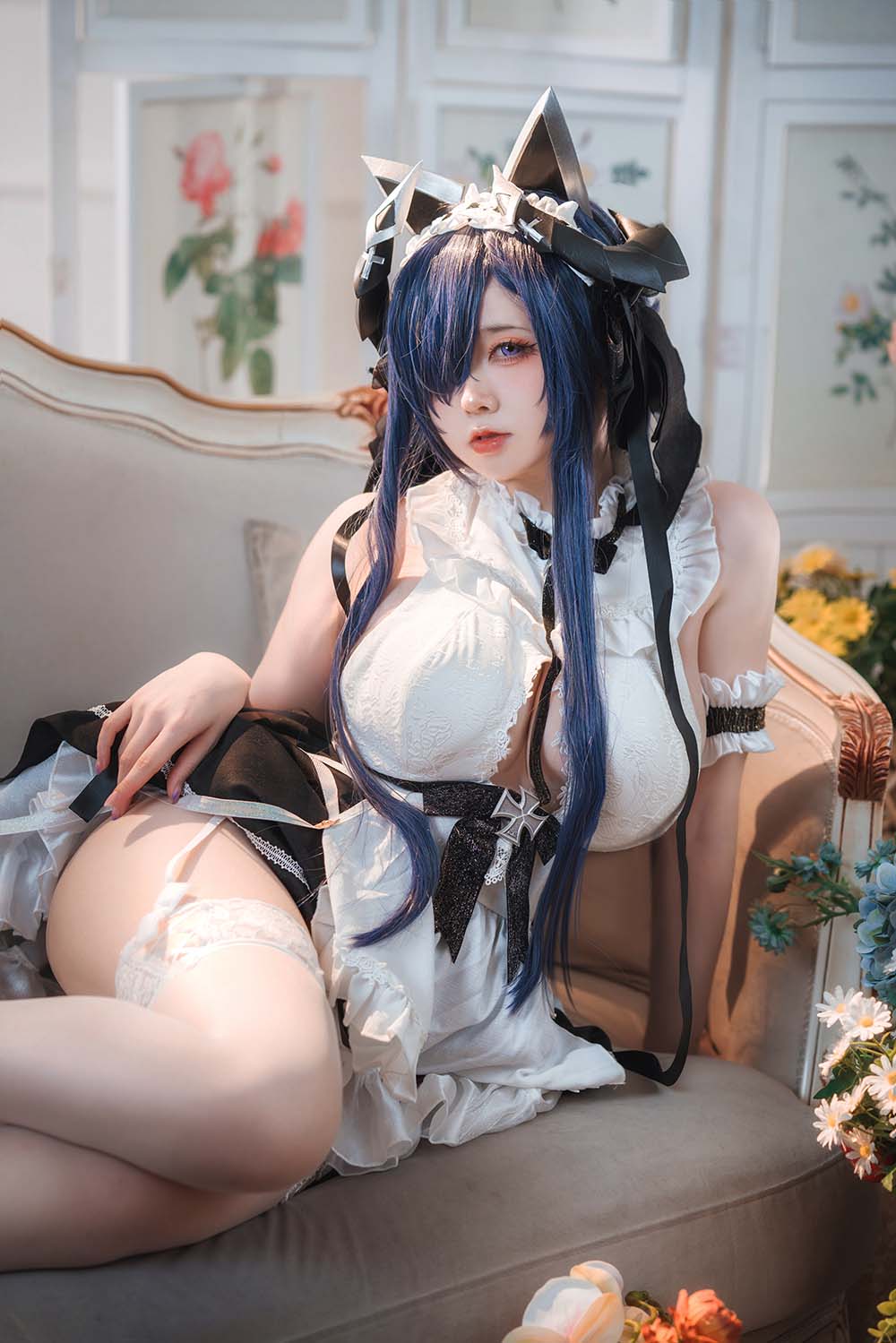 -渊秧- – 奥古斯特女仆 Cosplay-第1张