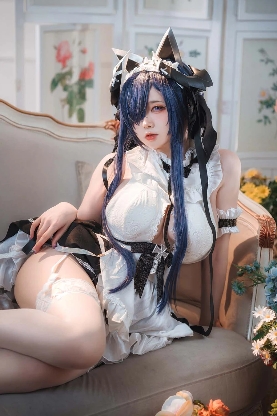 -渊秧- – 奥古斯特女仆 Cosplay-第1张