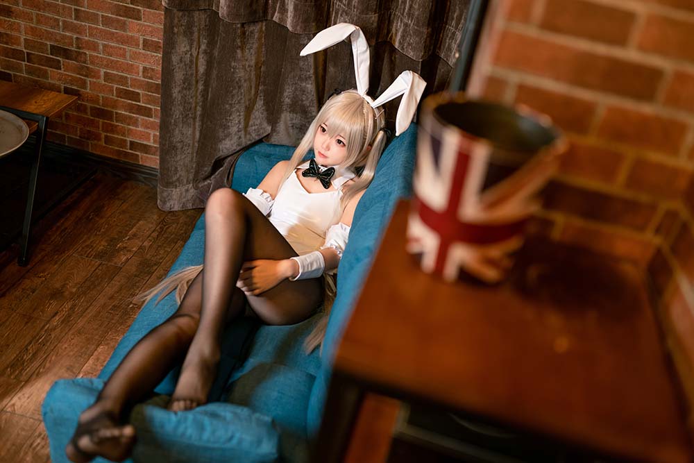 肥肥雅 – 穹妹兔女郎 Cosplay-第1张