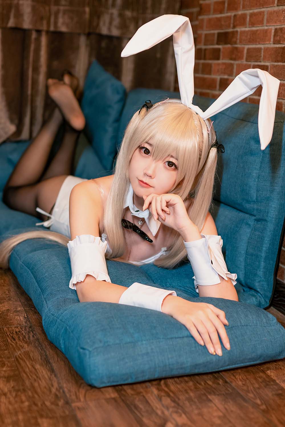 肥肥雅 – 穹妹兔女郎 Cosplay-第2张