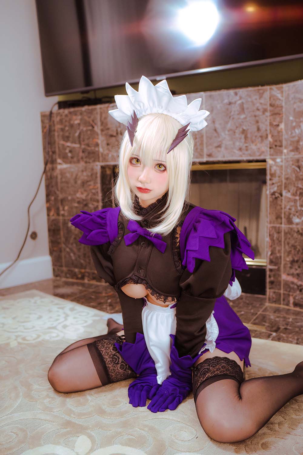 wendydydydy_酱油 – FGO 黑枪呆 Cosplay-第1张