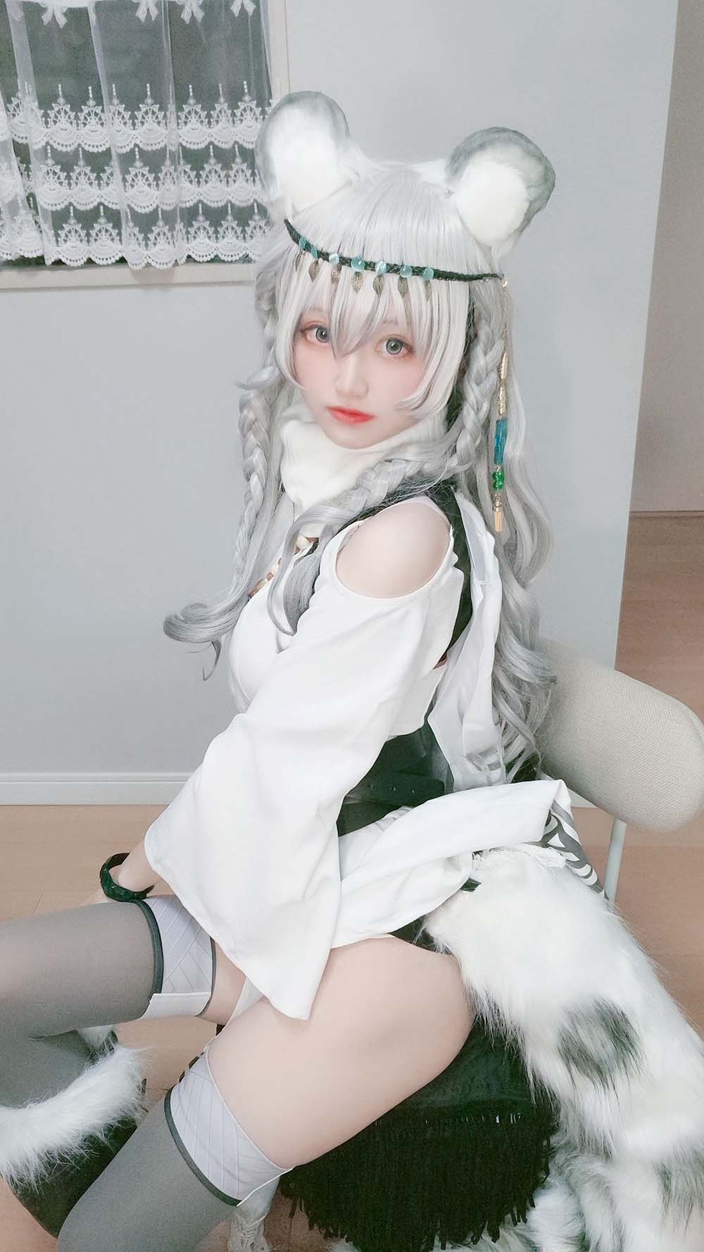 千阳(ちよ) – 初雪 Cosplay-第1张