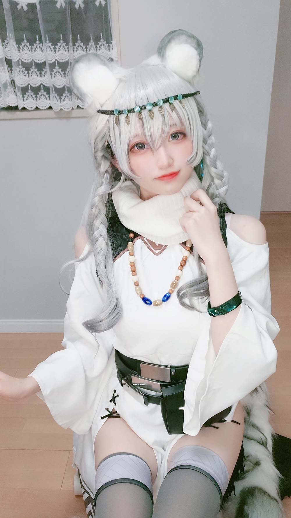 千阳(ちよ) – 初雪 Cosplay-第2张