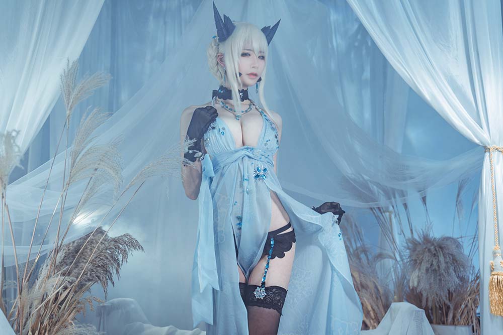 爱老师_PhD – 黑枪呆 皇室糖霜 Cosplay-第2张