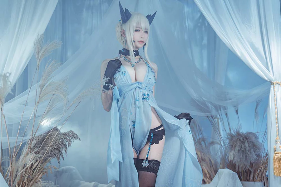 爱老师_PhD – 黑枪呆 皇室糖霜 Cosplay-第2张