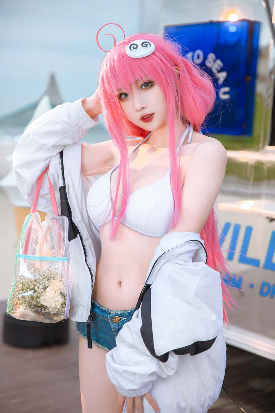 瓦斯塔亚小龙虾 – 水着 Cosplay-第2张