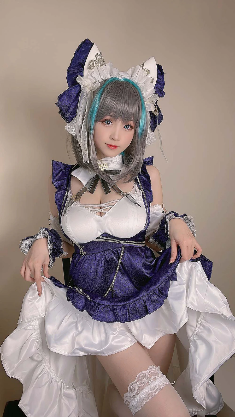 miko酱ww – 柴郡猫 Cosplay-第1张