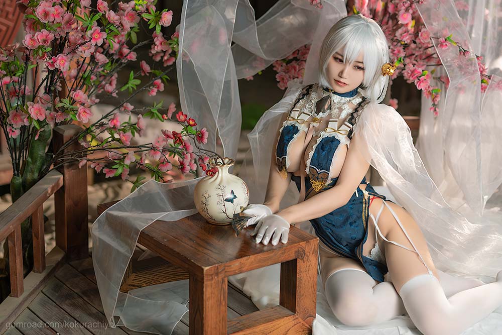 小仓千代w – 天狼星旗袍 Cosplay-第2张