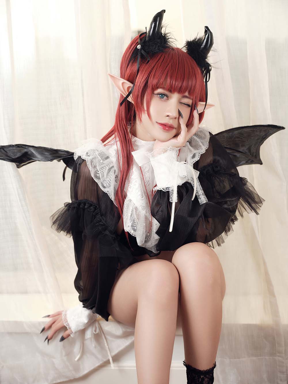 PingPing – Rizu-kyun Cosplay-第1张