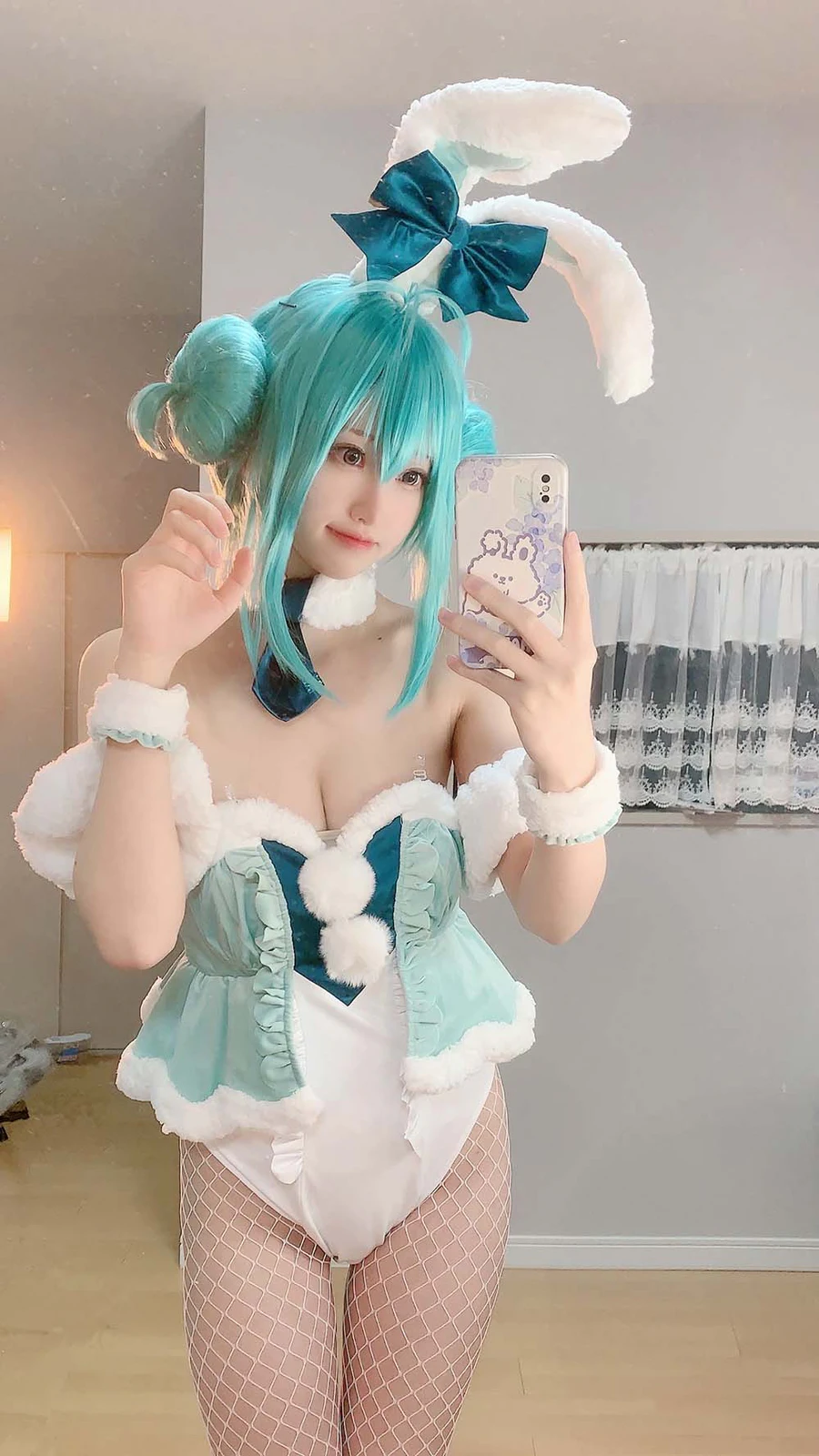 千阳(ちよ) – 初音兔女郎 Cosplay-第1张