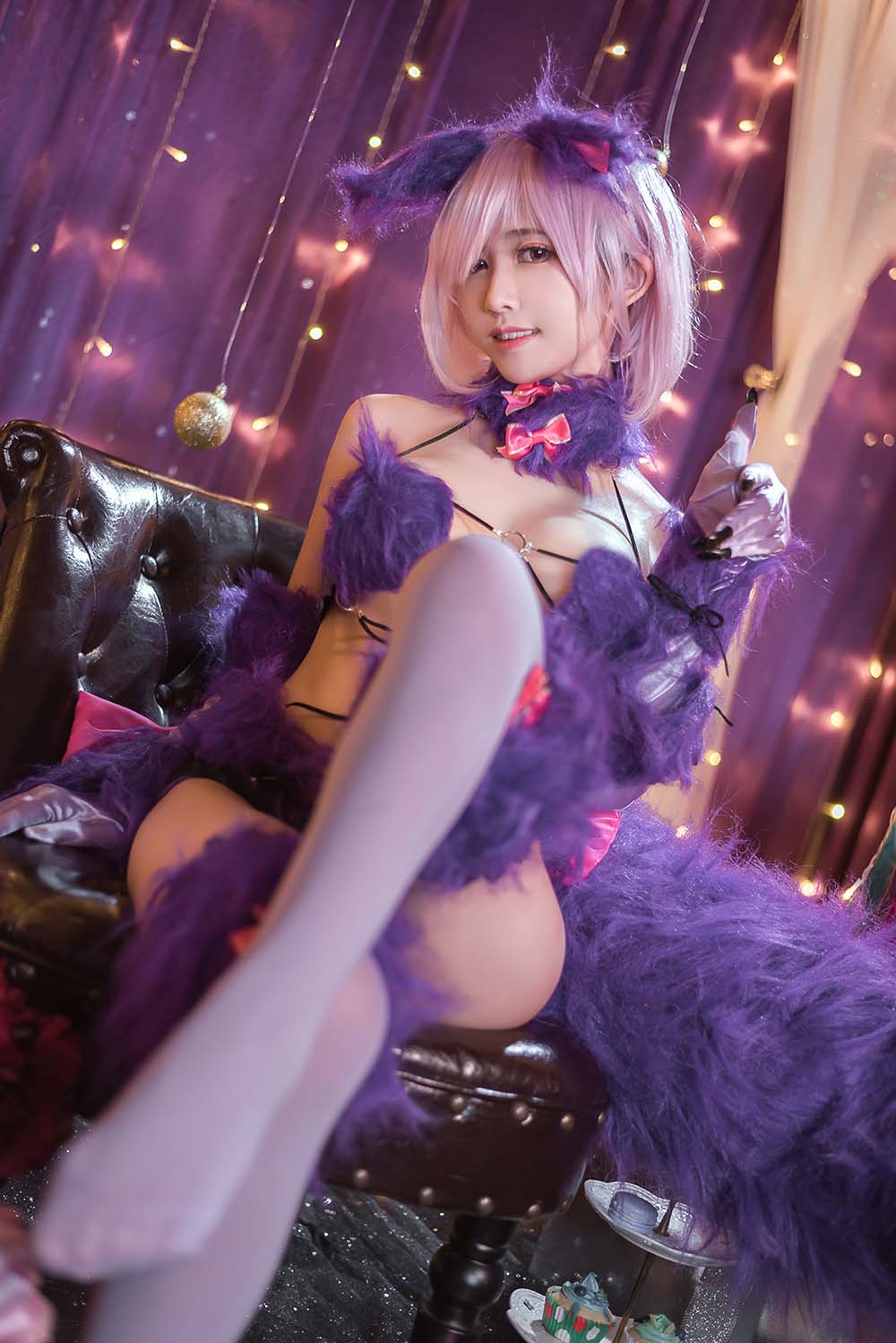 鳗鱼霏儿 – 玛修 危险野兽 Cosplay-第2张