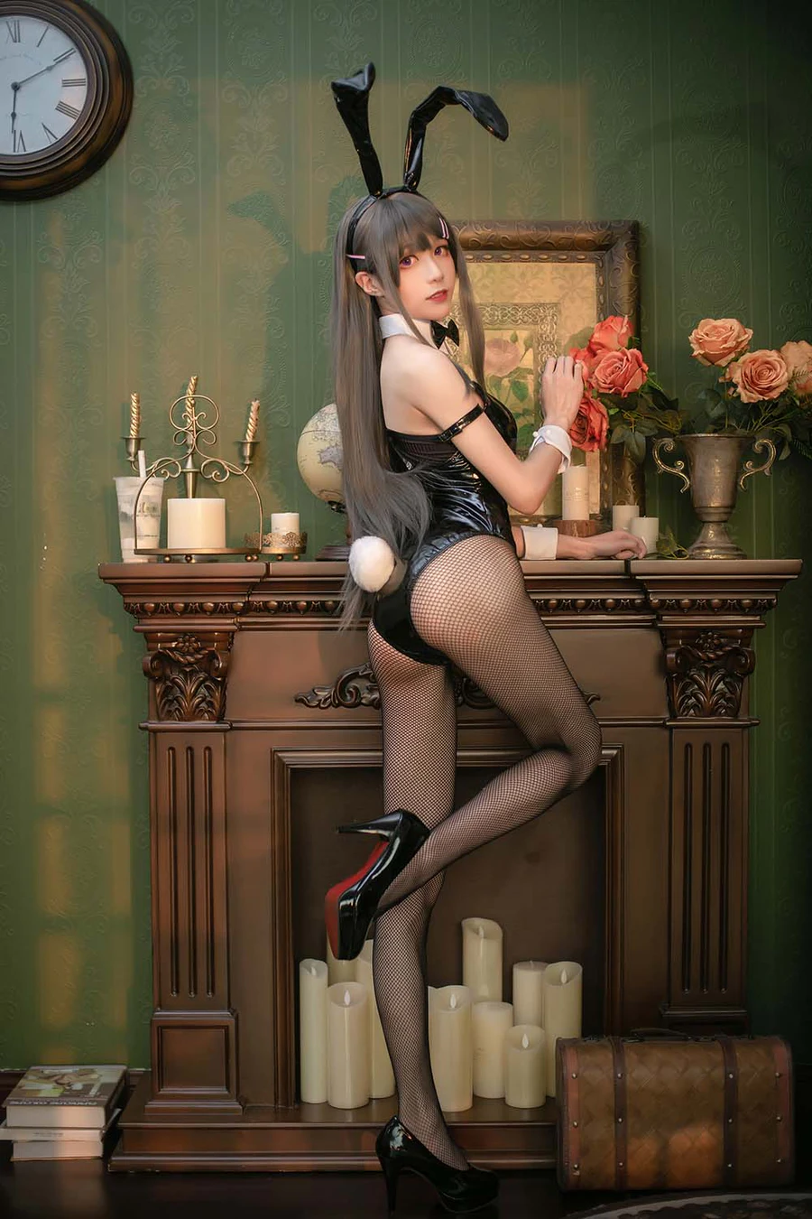 Tomoyo酱 – 麻衣兔女郎 Cosplay-第2张