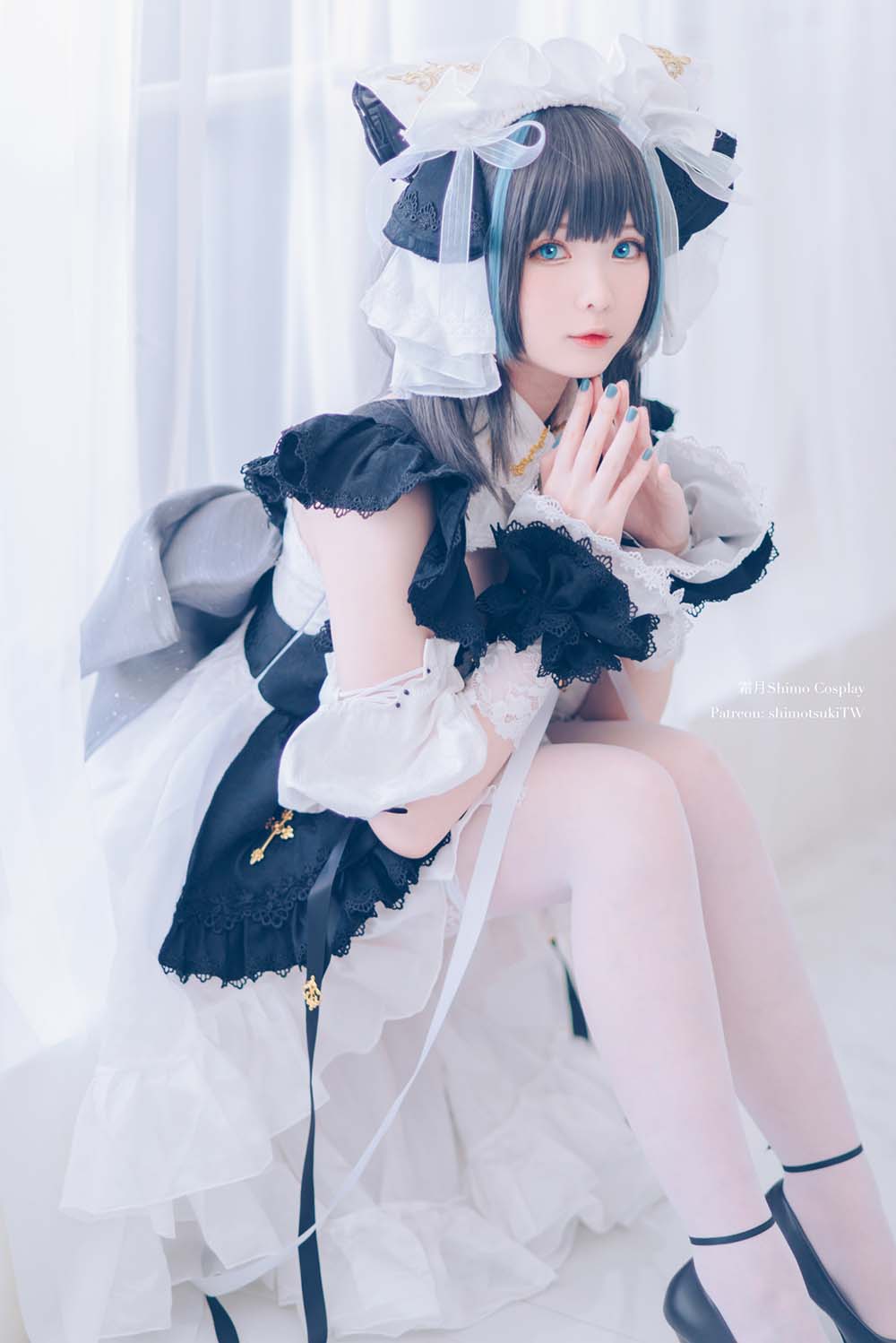 霜月shimo – 碧蓝航线 柴郡 Cosplay-第1张