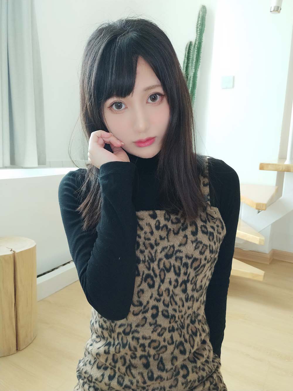 木之本果 – 豹纹常服 Cosplay-第1张