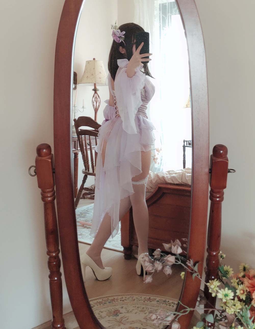 日奈娇 – 睡美人 自摄 Cosplay-第2张
