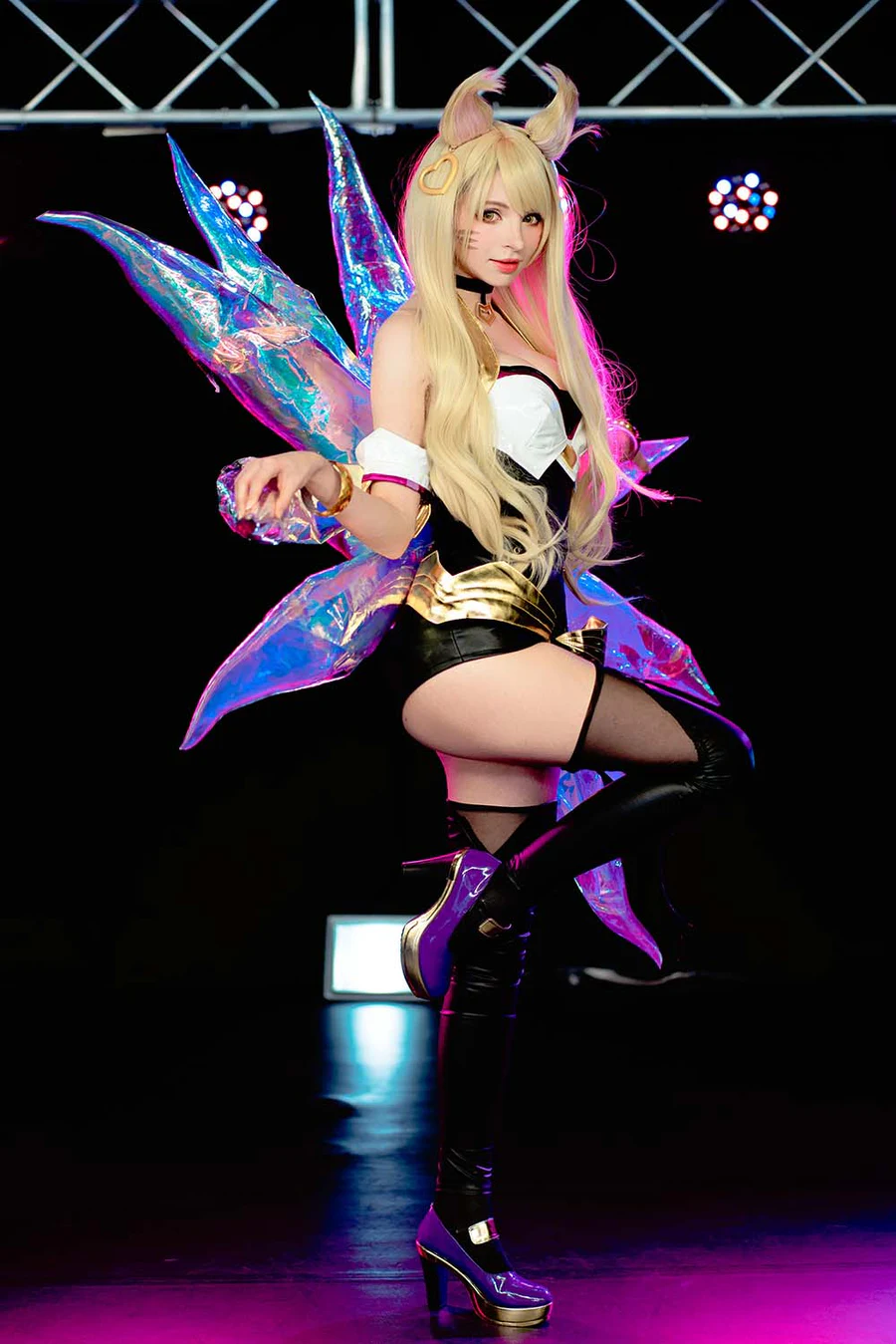 Peach milky – Peachmilky KDA Ahri[League of Legends] Cosplay-第1张