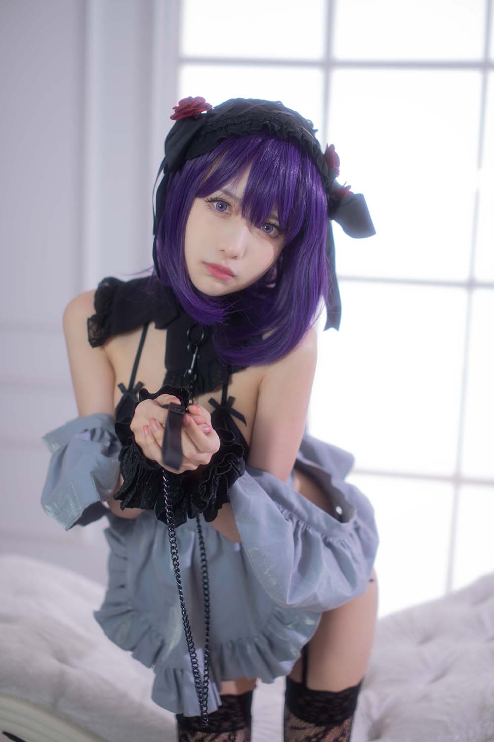 Shika小鹿鹿 – 喜多川海梦 小雫内衣 Cosplay-第1张