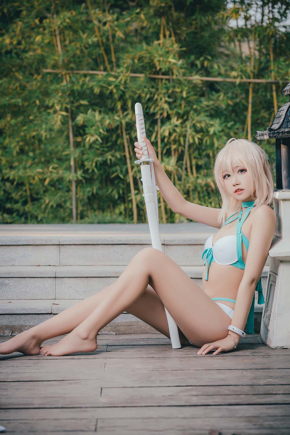 猫君君MaoJun – 冲田总司 Cosplay-第2张