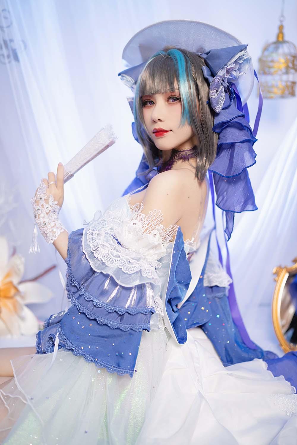 骨牙路子野 – 一月舰长 柴郡 Cosplay-第1张