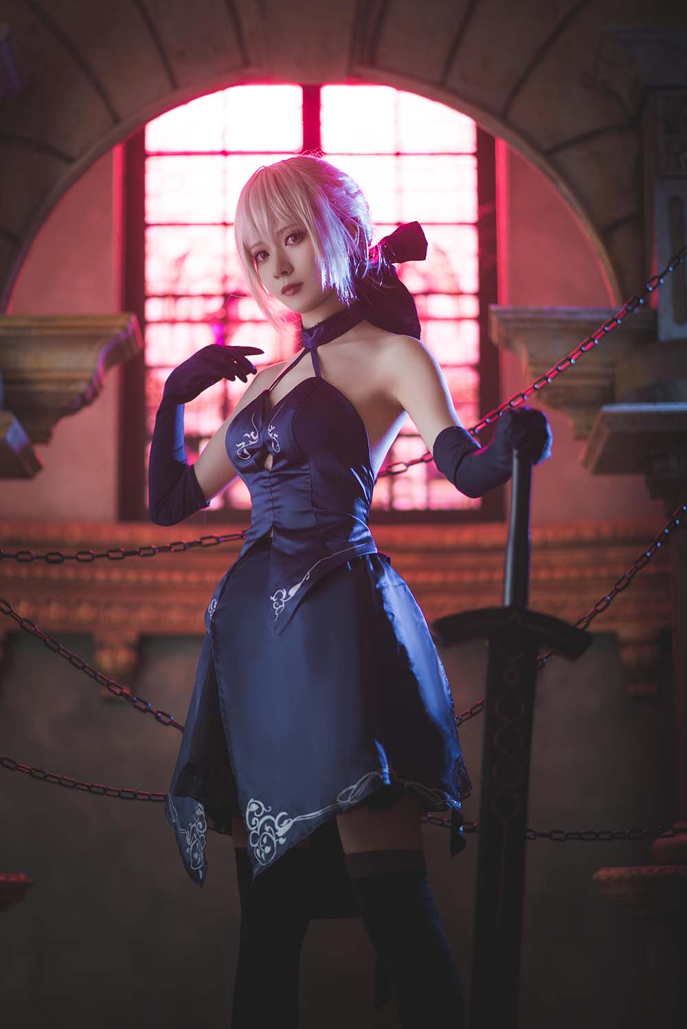 阳炎型小菠萝 – 黑呆破满 Cosplay-第1张