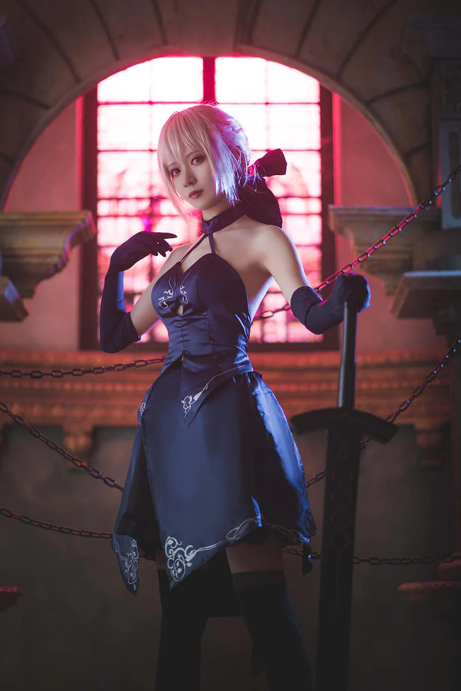 阳炎型小菠萝 – 黑呆破满 Cosplay-第1张