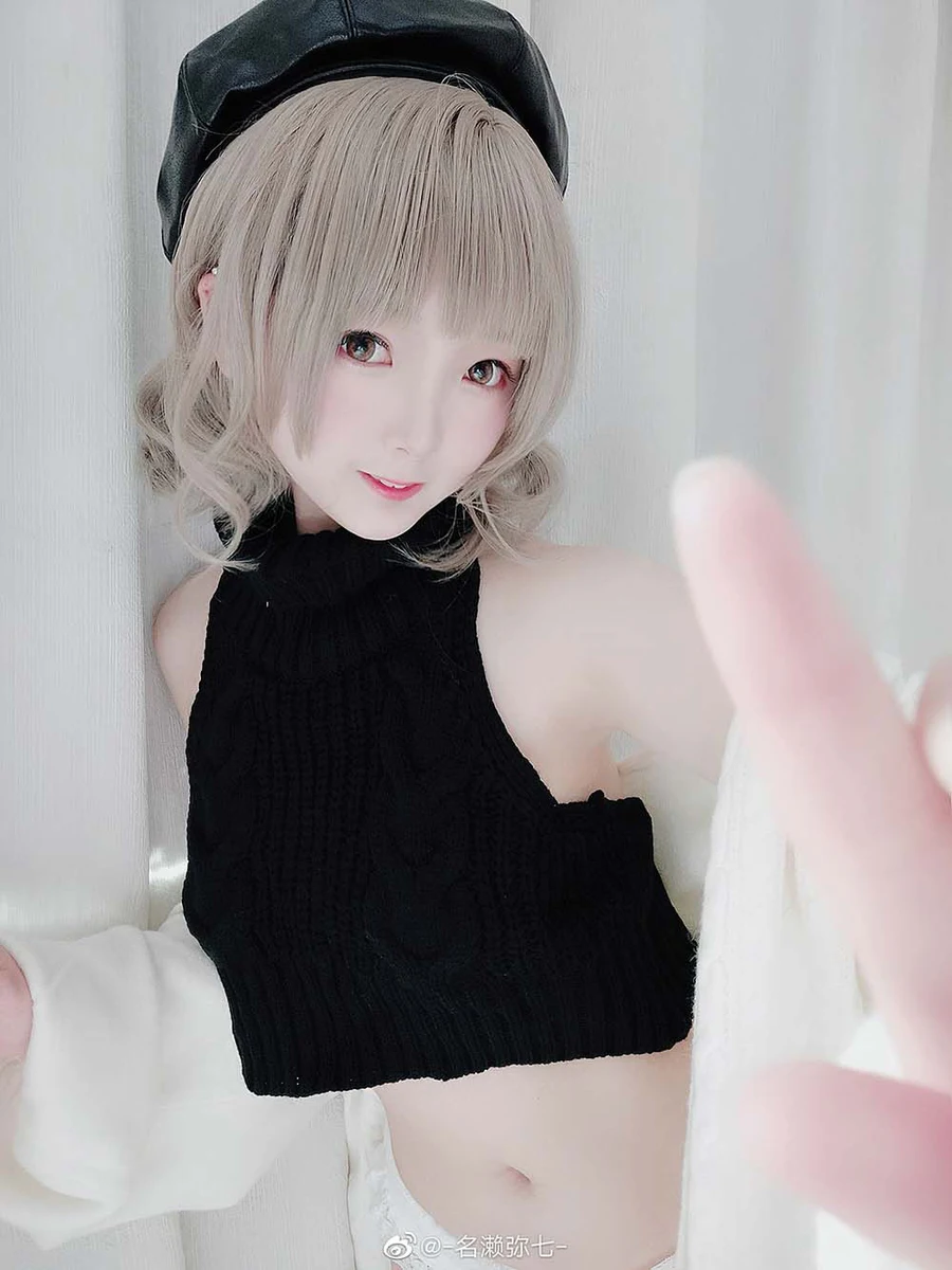 名濑弥七 – 毛衣 Cosplay-第1张