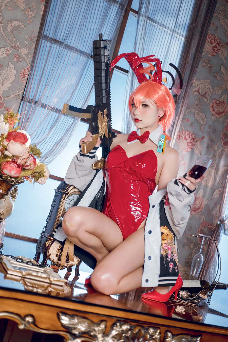 是一只熊仔吗 – 碧蓝档案 美甘宁瑠 Cosplay-第1张