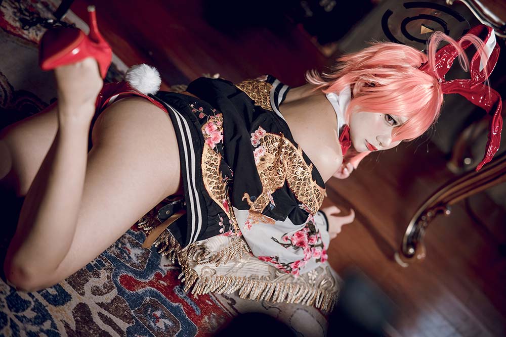 是一只熊仔吗 – 碧蓝档案 美甘宁瑠 Cosplay-第2张