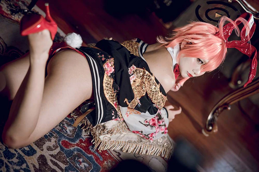 是一只熊仔吗 – 碧蓝档案 美甘宁瑠 Cosplay-第2张