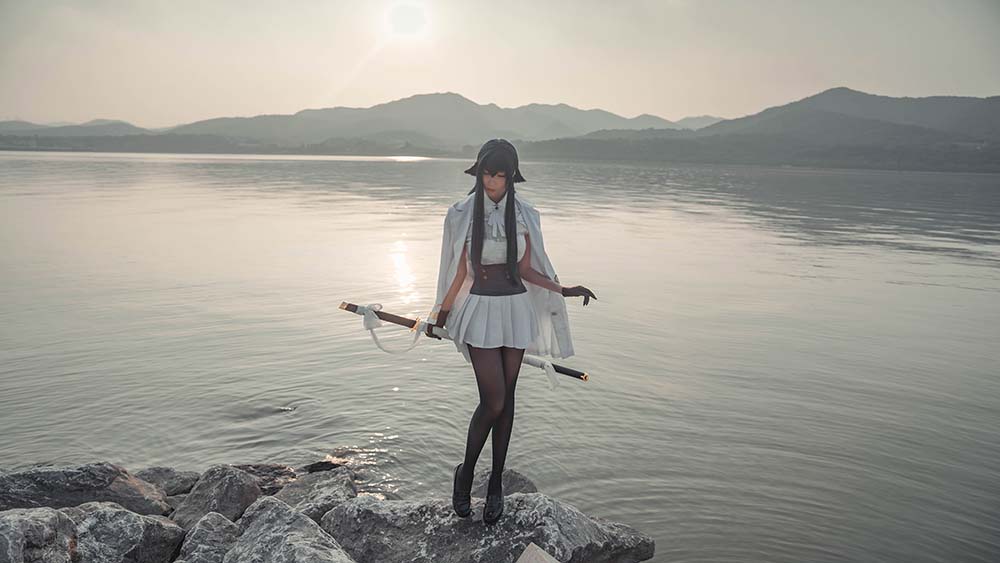 爱老师_PhD – 碧蓝航线 吾妻 Cosplay-第2张