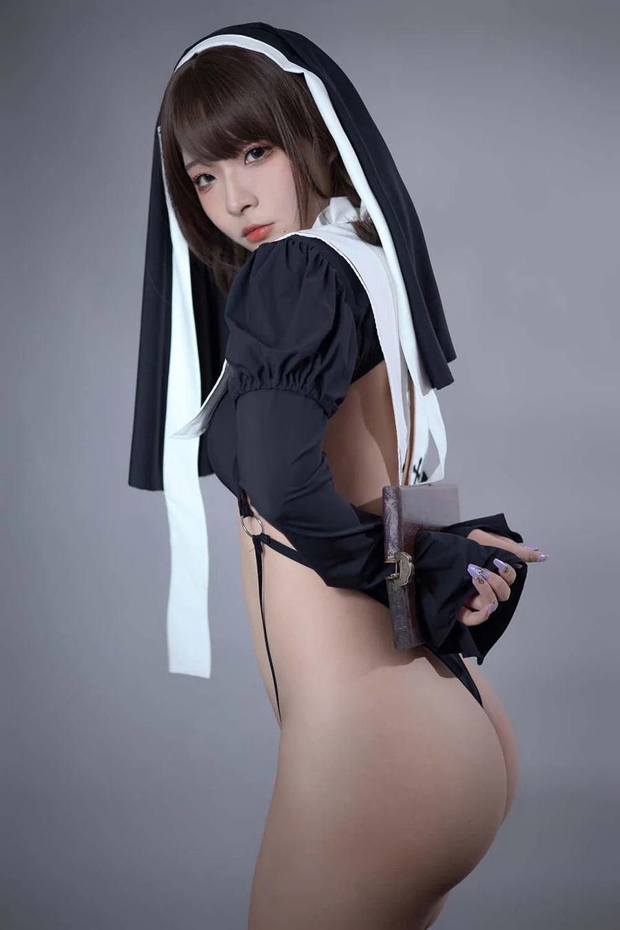 yuuhui玉汇 – 罪罚修女 Cosplay-第2张