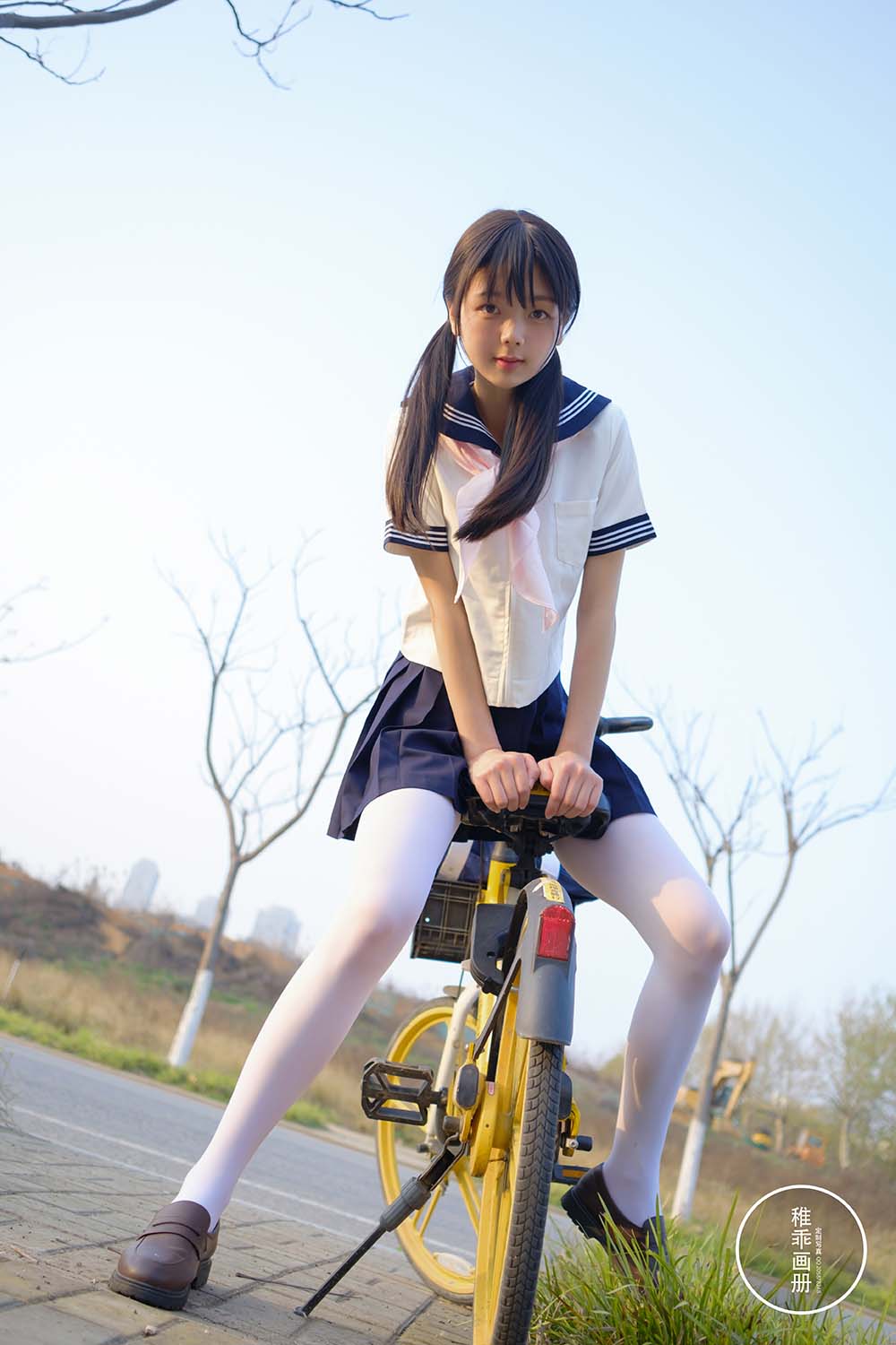 柴系小乖(稚乖画册) – 夜夜 单车郊游 Cosplay-第2张