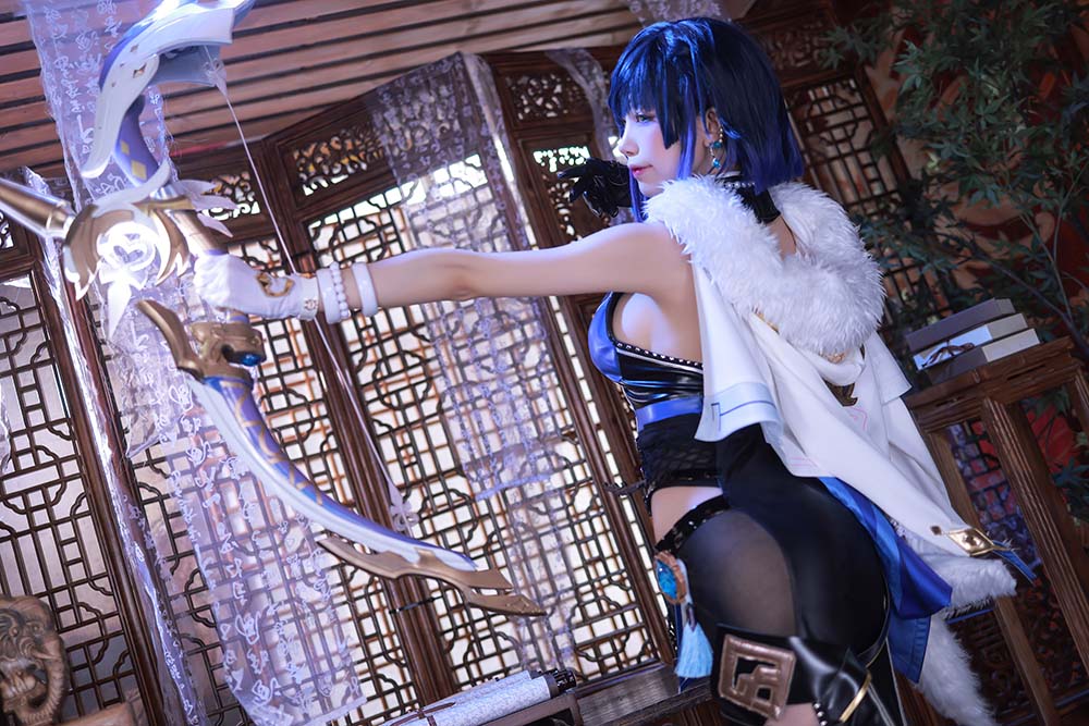 水淼aqua – 夜兰 Cosplay-第1张