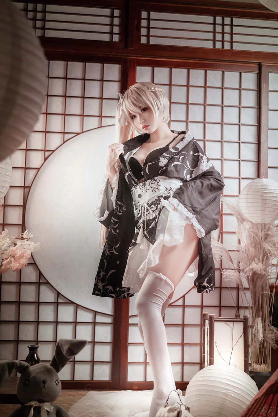 白易子教主 – 和服2 Cosplay-第1张