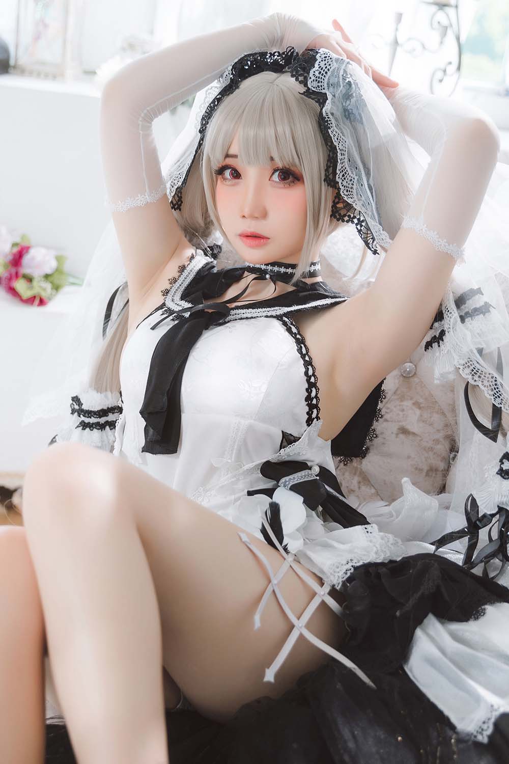 焖焖碳 – 可畏礼服 Cosplay-第2张