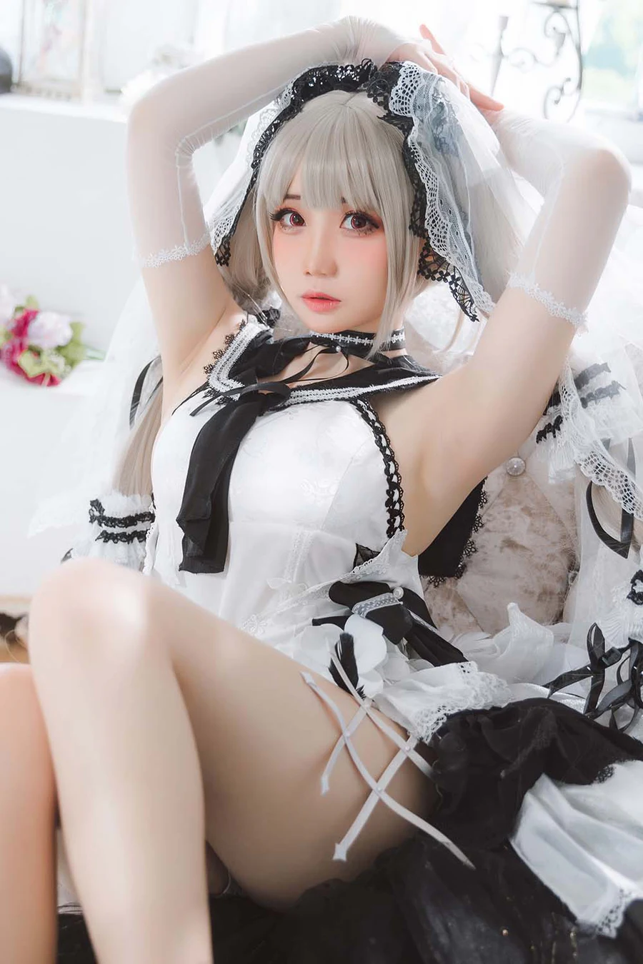 焖焖碳 – 可畏礼服 Cosplay-第2张