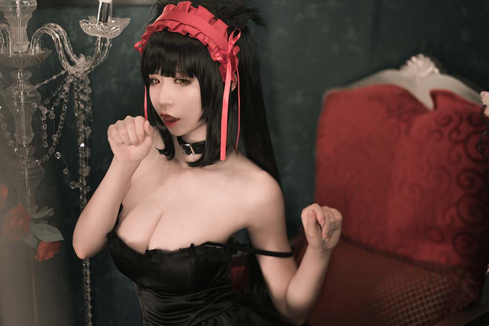 爱老师_PhD – 狂三 猫咪内衣 Cosplay-第2张